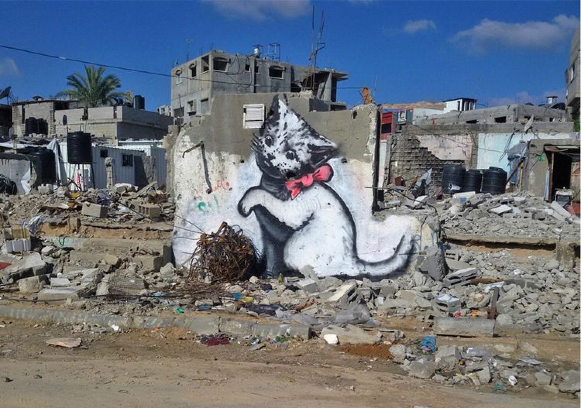 Banksy « s’invite » à Gaza